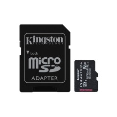 "Kingston Industrial microSDHC 16GB 100MB/s - Reliable High-Speed Storage for Your Devices"